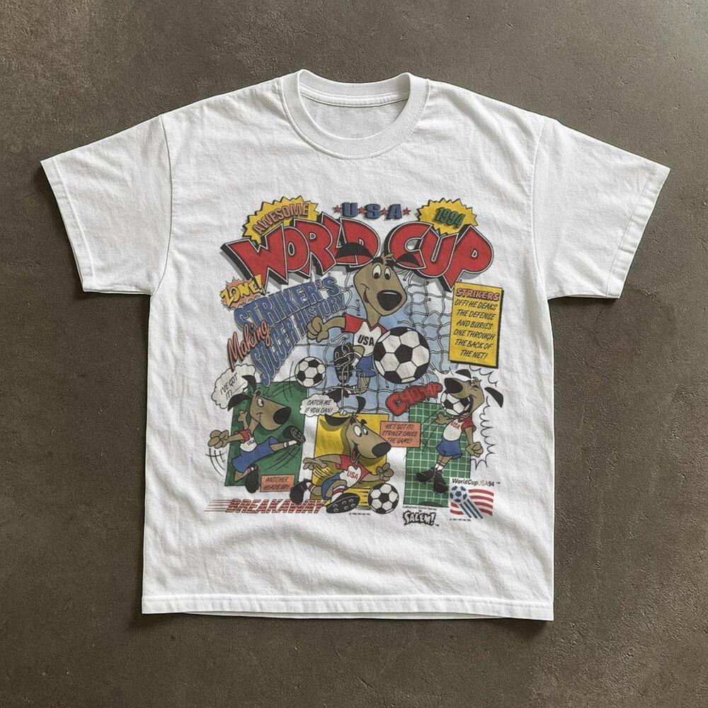 Gildan 1994 Usa World Cup Striker Dog Graphic Tee